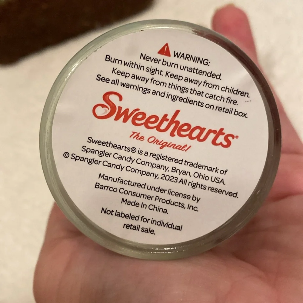 🆕SWEETHEARTS- Aqua Votive Candle “BESTIE”- 3 oz